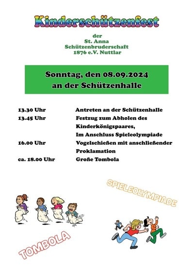 Kinderschützenfest 2024